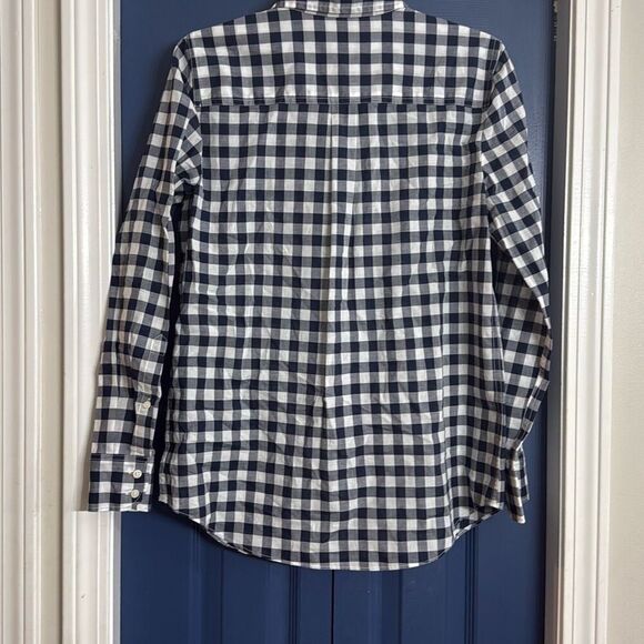 J. Crew Gingham Button Up Signature Fit Shirt Size S - Picture 4 of 5